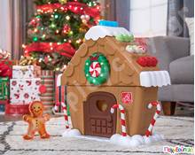 Το στολισμένο μπισκοτοσπιτάκι Step2  Σταθμοί Παιχνιδιού