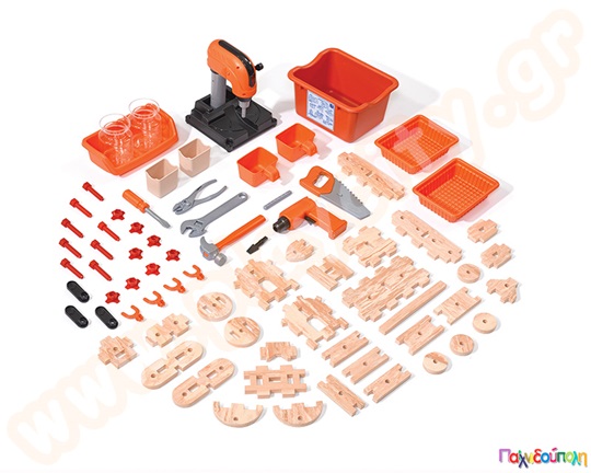 Πάγκος Εργασίας με 76 Αξεσουάρ Step2