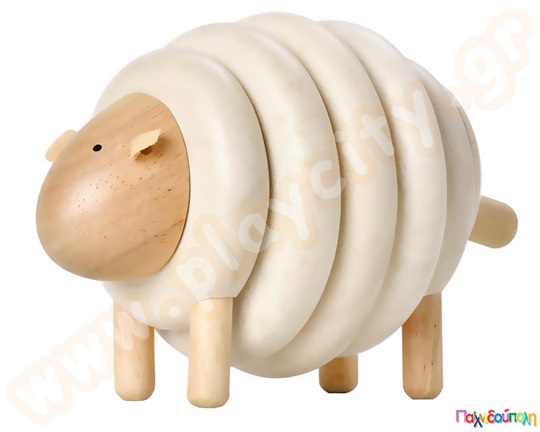 Σύνδεσε το προβατάκι Plan Toys