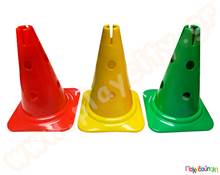 Διαδρομές Ισορροπίας Κώνοι άθλησης-στήριξης 12 τρύπες / (32) εκ.  Διαδρομές ισορροπίας