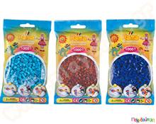 Χάντρες σε σακουλάκια με μονοχρωμία 5mm  Πλαστικά Παιχνίδια Κατασκευών με Χάντρες Midi HAMA