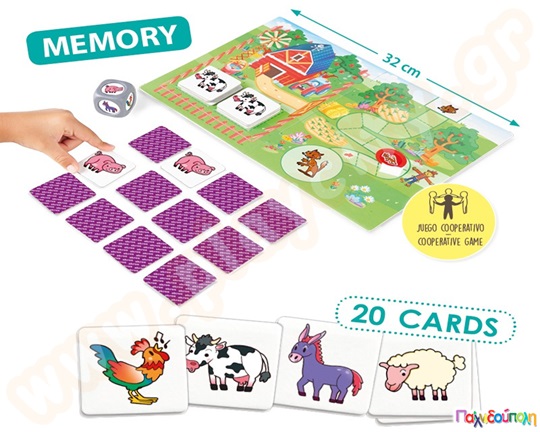 Κάρτες memo συνεργασίας, ζωάκια