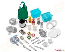 Πριγκιπική κουζίνα ροζ με γκρι Step2  Παιδικές Κουζίνες - Ψυγεία - Πλυντήρια