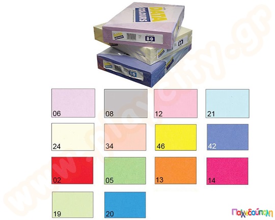 Έγρωμο Φωτοτυπικό χαρτί Α4 Σετ 500 φύλλα 80gr