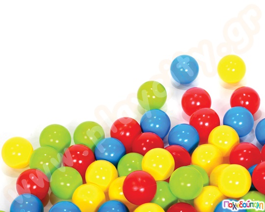 Μπαλάκια πισίνας Φ9,5 εκ. σετ 500 τεμάχια