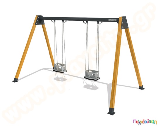 Κούνια δύο θέσεων ασφαλείας