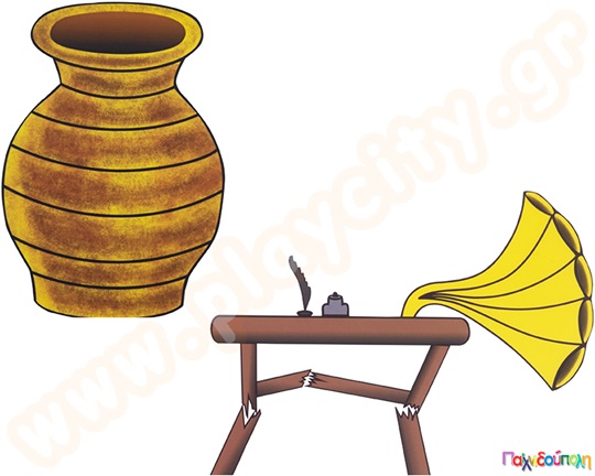 Σετ Πιθάρι και γραφείο