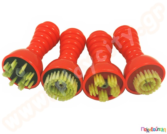 Βούρτσες χρωμάτων και πηλού