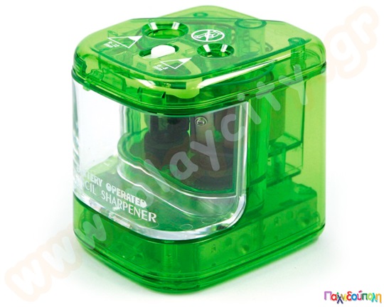 Ξύστρα αυτόματη μπαταρίας διπλή