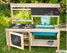 Ξύλινη παιδική κουζίνα Muddy Madness  Παιδικές Κουζίνες - Ψυγεία - Πλυντήρια