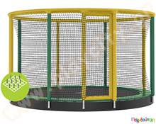 Τραμπολίνο "GALLUS INGROUND 14" διαμέτρου 427 εκ. με ολόκληρο δίχτυ  Παιδικά Τραμπολίνο