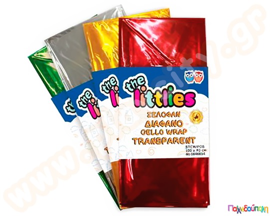 Σελοφάν διάφανο 2 τμχ 70x100 cm