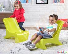 Μοντέρνα καρέκλα κίτρινη Step2  Πλαστικά Παιδικά Καρεκλάκια