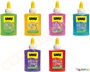 UHU Glitter Glue 90 γρ.