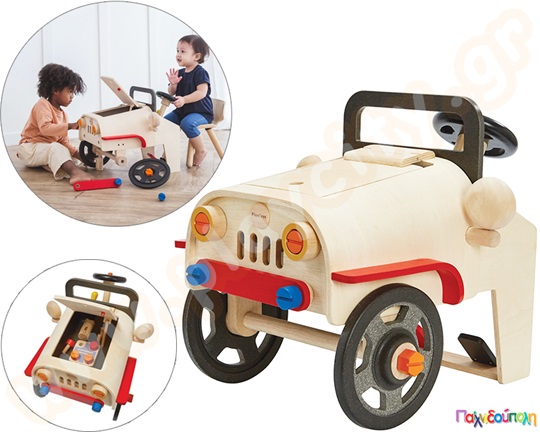 Επισκευές στο αυτοκίνητο Plan Toys