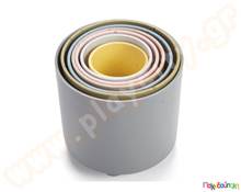 Κούπες στοίβαξης με σχήματα BIO  Βρεφικά Παιχνίδια