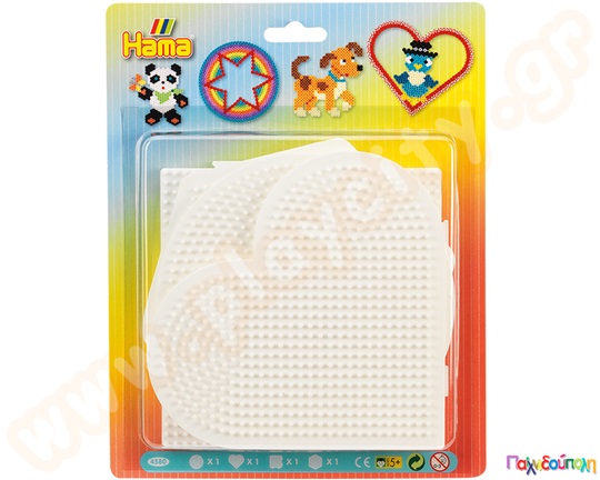 Σετ 4 μεγάλα κάδρα δημιουργίας για χάντρες 5mm HAMA