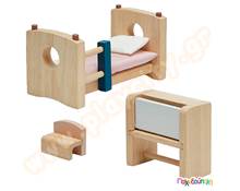 Είδη Κουκλόσπιτου - Παιδικό δωμάτιο με κουκέτα για κουκλόσπιτο Plan Toys  Κουκλόσπιτα και Αξεσουάρ