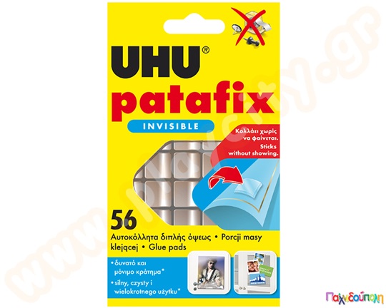 UHU Patafix Invisible 56 τμχ.