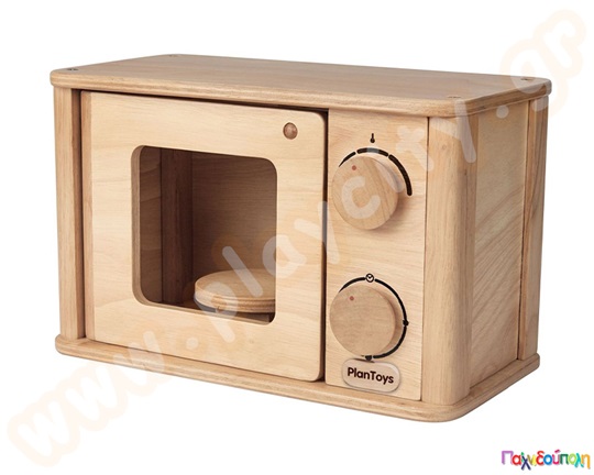 Ξύλινος φούρνος μικροκυμάτων Plan Toys