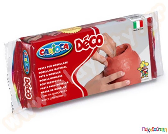 Πηλός γλυπτικής (500) γρ. Καφέ, Carioca