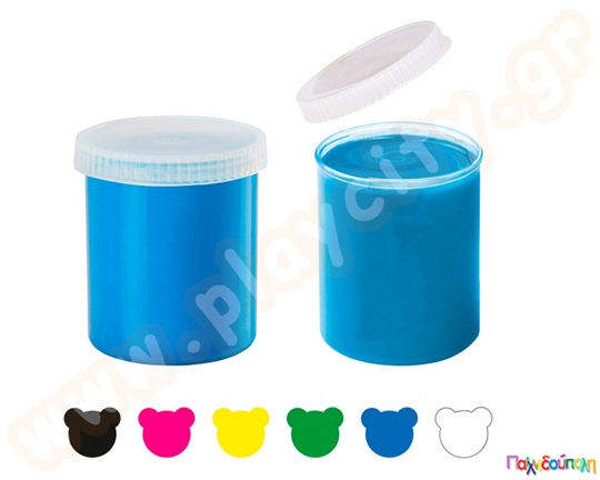 Σετ 6 δακτυλοχρώματα CARIOCA 80 ml