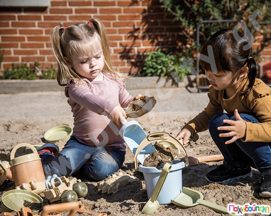 Σετ 62 αξεσουάρ άμμου με αυτοκινητάκια ΒΙΟ
