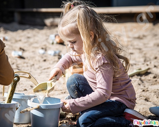 Σετ 62 αξεσουάρ άμμου με αυτοκινητάκια ΒΙΟ