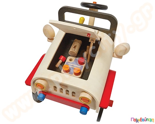 Επισκευές στο αυτοκίνητο Plan Toys