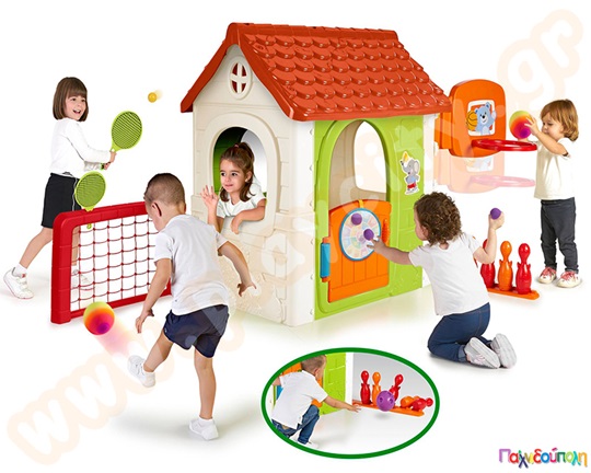 Σπιτάκι πολλών δραστηριοτήτων 6 σε 1