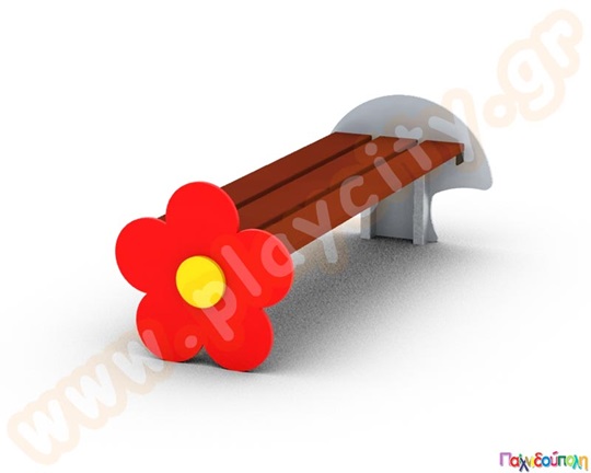 Παγκάκι λουλούδι