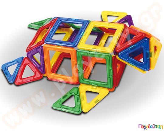 Μαγνητικά τουβλάκια κατασκευών MagFormers Designer 62 τεμαχίων