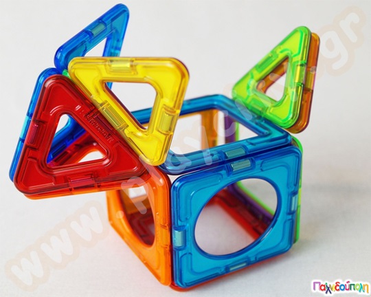 Μαγνητικά τουβλάκια κατασκευών MagFormers Basic Plus  (Inner Circle) 14 τεμαχίων