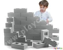 Αφρώδη τούβλα κατασκευών 20 τμχ.  Επιδαπέδια Παιχνίδια