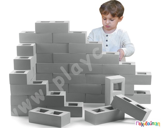 Αφρώδη τούβλα κατασκευών 20 τμχ.