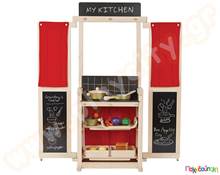Ξύλινο κέντρο για παιχνίδια με ρόλους Plan Toys  Παιδικά Μαγαζάκια - Πάγκοι Εργασίας