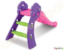 Πλαστική Τσουλήθρα Fun Slide Ροζ Grow n Up  Παιδικές Τσουλήθρες