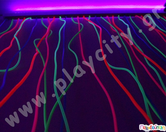 Καθρέφτης UV με φωτιζόμενα νήματα