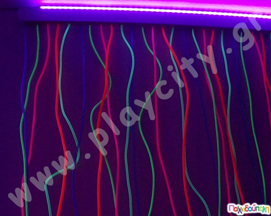 Καθρέφτης UV με φωτιζόμενα νήματα