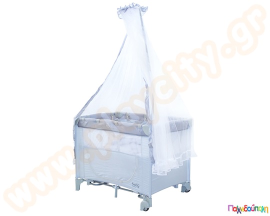 Παρκοκρέβατο Πτυσσόμενο Λίκνο