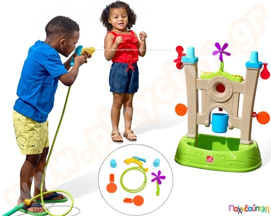 Παιχνίδι ευστοχίας με νερό Step2