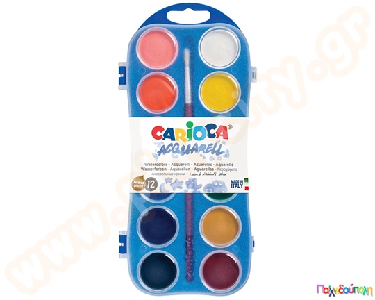 Νεροχρώματα CARIOCA 12 τεμαχίων