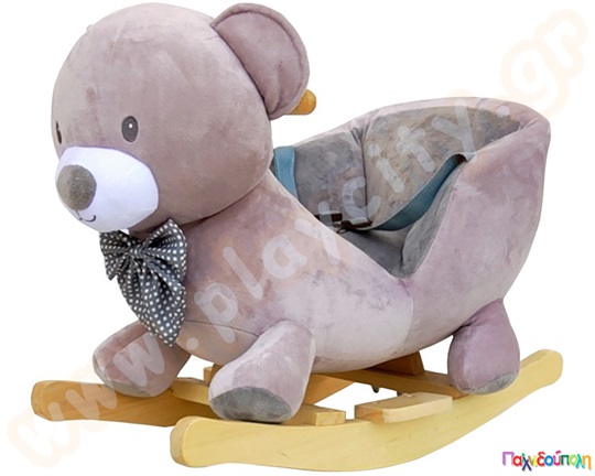 Τραμπάλα Ζωάκι Γκρι Αρκουδάκι