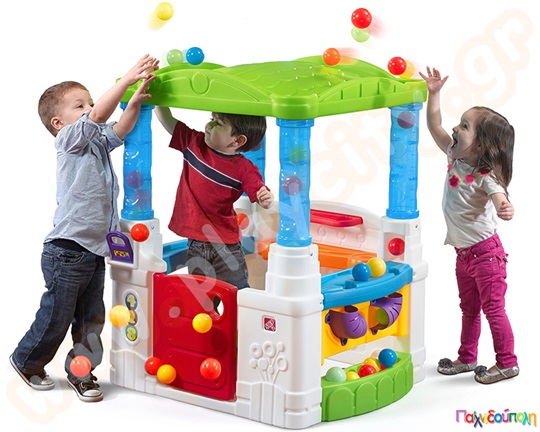 Παιδικό Σπιτάκι με Πολύχρωμα Μπαλάκια Step2