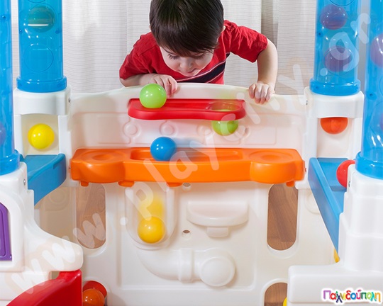 Παιδικό Σπιτάκι με Πολύχρωμα Μπαλάκια Step2