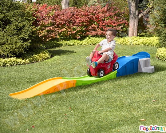 Μονοθέσιο coaster με ράμπα και διαδρομή Step2