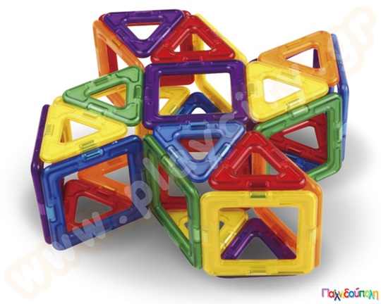 Μαγνητικά τουβλάκια κατασκευών MagFormers Designer 62 τεμαχίων