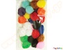 Pom-poms διάφορα χρώματα 25 mm 25 τμχ