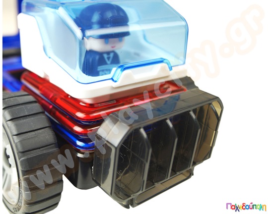 Μαγνητικά τουβλάκια κατασκευών MagFormers Amazing Police and Rescue 26 τεμαχίων