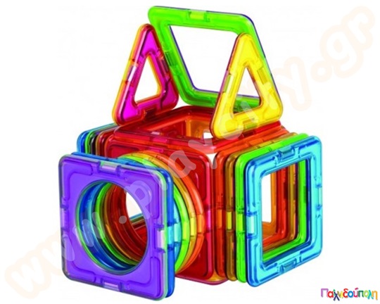 Μαγνητικά τουβλάκια κατασκευών MagFormers Basic Plus  (Inner Circle) 14 τεμαχίων